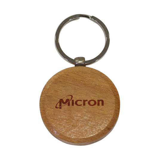 Solitude Keychain - Wooden